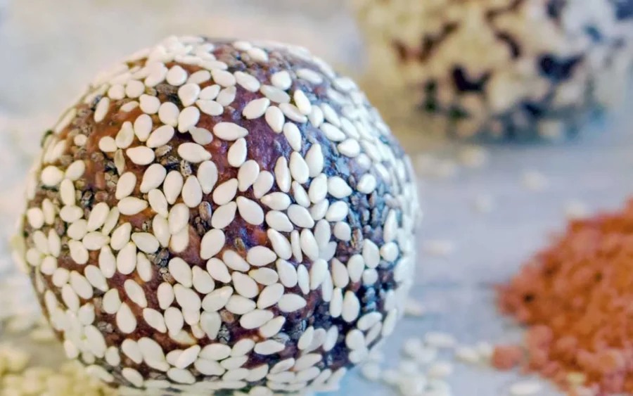 Cacao and Sesame Balls