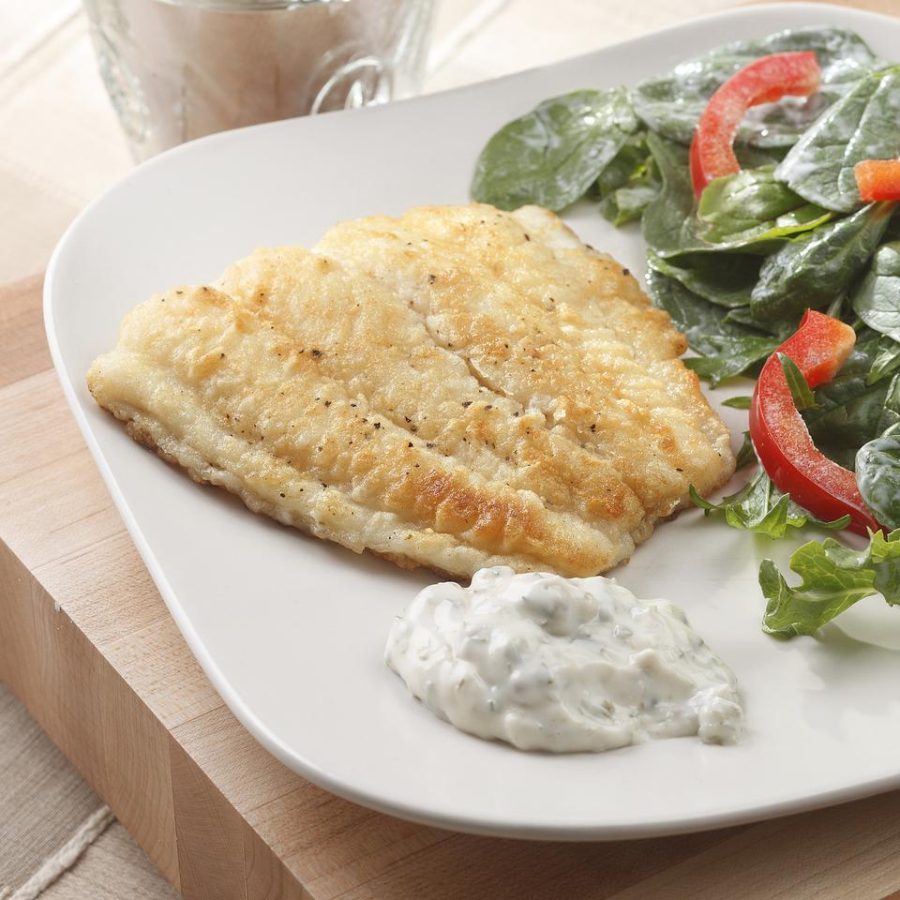 Fish Fillets with Tartar Sauce